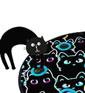 ORSDA Cat Toys, Interactive Fast Rolling Ball in Pouch, Hide and Seek for Indoor Cats, Motion Chi...