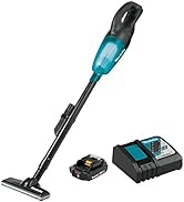 Makita XLC02R1B 18V LXT Lithium-Ion Compact Cordless Vacuum Kit (2.0Ah)