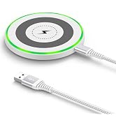 Wireless Charger Fast Charging Pad for Moto G Power/Stylus 5G 2024/G75/razr+ 2024/Edge+ 2023/Edge...