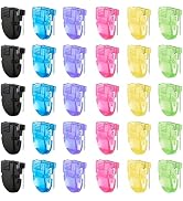 MXCOIRTP 30pcs Cubicle Clips for Walls, Push Pin Clips for Bulletin Board, Cubicle Accessories Fa...