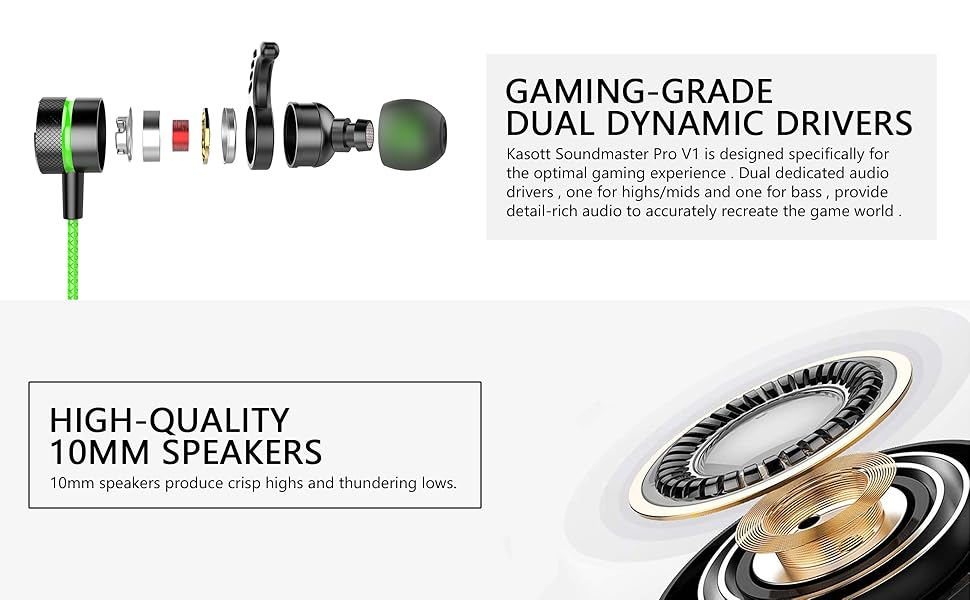 SoundMaster Pro V1 - Gaming Earphones