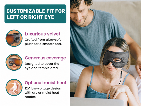 heated eye mask