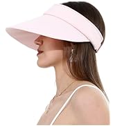 LA CARRIE Women Sun Hats Detachable Wide Brim UV Protection UPF 50+ Summer Beach Visor for Outdoo...