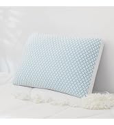 Alkyonos Shredded Memory Foam Cooling Soft Pillow Queen Size, Adjustable Hypoallergenic Hotel Qua...