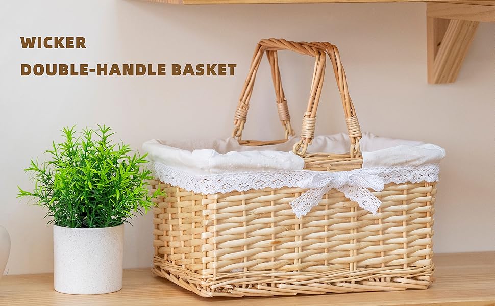 picnic basket with handle