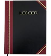 BookFactory Ledger Book/Professional Accounting Ledger/ 4 Column/Four Columns Ledger Notebook- 20...