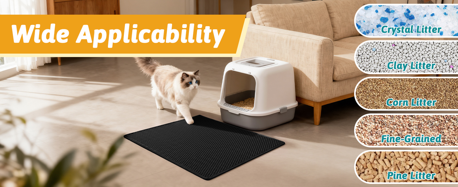 cat litter mat litter trapping mat