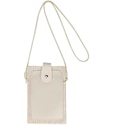 Energather Cell Phone Purse, Woven Straw Small Crossbody Bags for Women Lightweight Phone Bag, Su...
