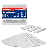 WORKPRO 1200 Count 18 Gauge Brad Nails, 2
