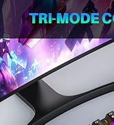 Wireless Gaming Keyboard and Mouse Combo, 98 Keys RGB Backlit Blue Switch Mechanical Keyboard, Er...