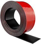Text reads 'Image 4'. Red and black two-sided adhesive tape shown in rolled form, displaying concentric circular pattern with glossy finish.