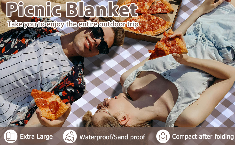 picnic mat big beach blanket waterproof outdoor blanket