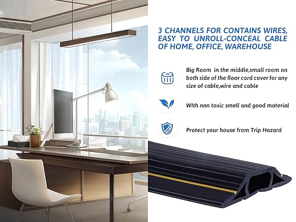 floor cord cover