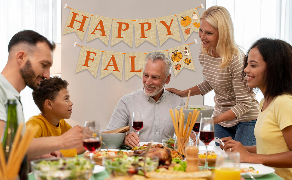 Fall Banner Decor