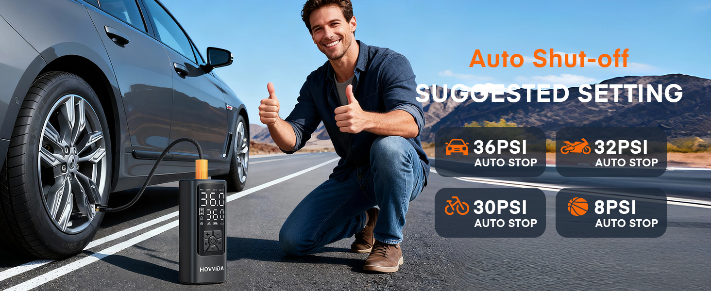 Portbale tire inflator