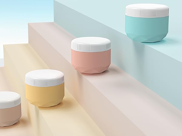 Silicone Cream Jars