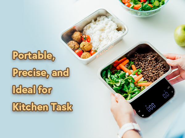 Rechargable Coffee Scale portable precise ideal kitchen task