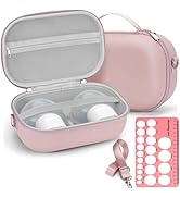 Wearable Breast Pump Bag for Hands-Free Breast Pumps, Hard Breast Pump Case for Momcozy/Willow/eu...