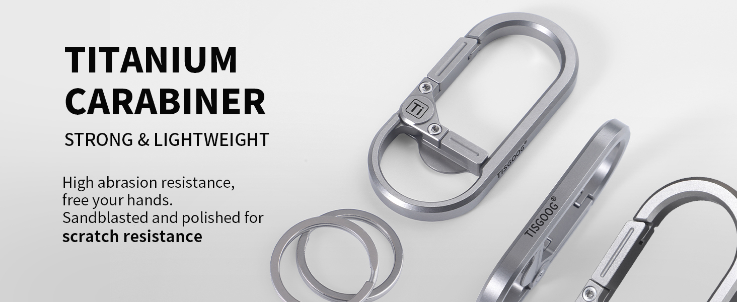 Titanium Keychain