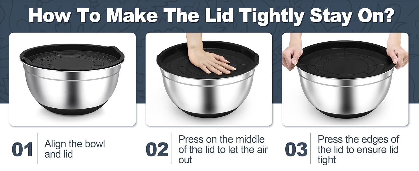 easy to make the lid tightly stay on just follow this steps