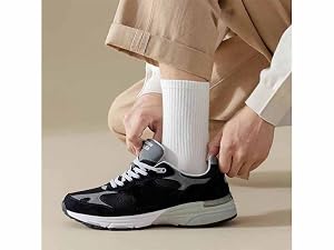 white socks