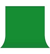 UTEBIT Green Backdrop 5 x 6.5 ft Photography Background Green Cloth Collapsible Chromakey Back Dr...