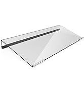 KOTEMON Mini Computer Keyboard Stand-11.8'' x 5.1''-Small Computer Keyboard Tray Acrylic Keyboard...