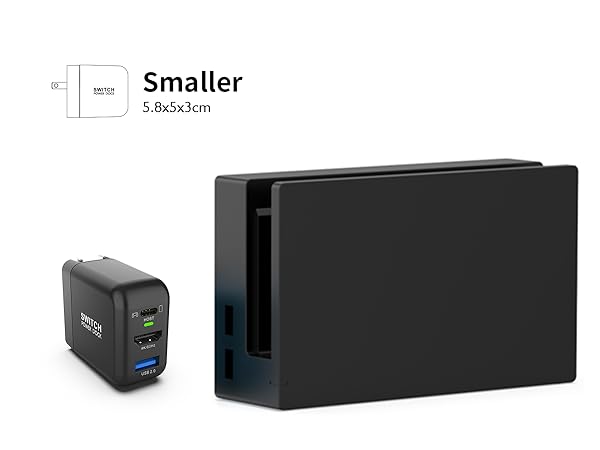 Smaller Switch Dock Charger
