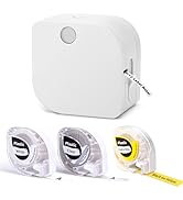 Phomemo Label Maker Machine with Tape, P12 Small Bluetooth Label Makers with with 3 Tapes Ribbon ...
