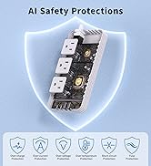 TREVOLTY 2000W Voltage Converter US to Europe, 220V to 110V Converter for European Travel, Power ...