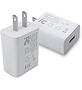 5V 2A Power Adapter UL Certified,USB Wall Charger Block Plug Box AC Fast Charging Cube Brick Home...