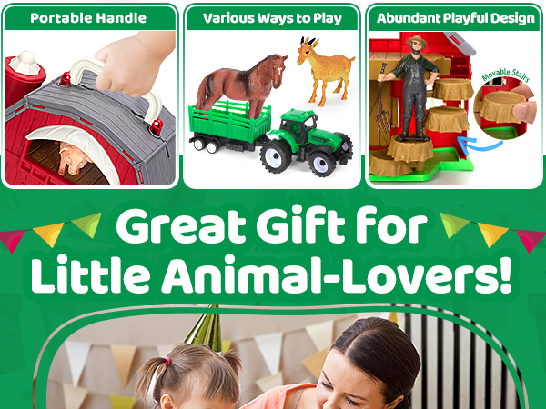 farm animals toys for kids 3-5