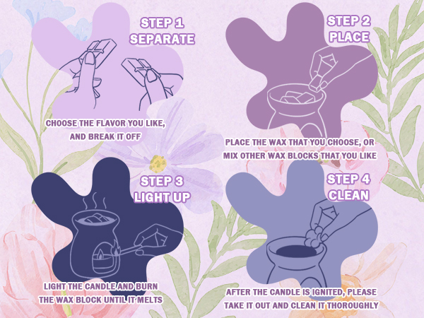 wax melts wax cubes strong scent