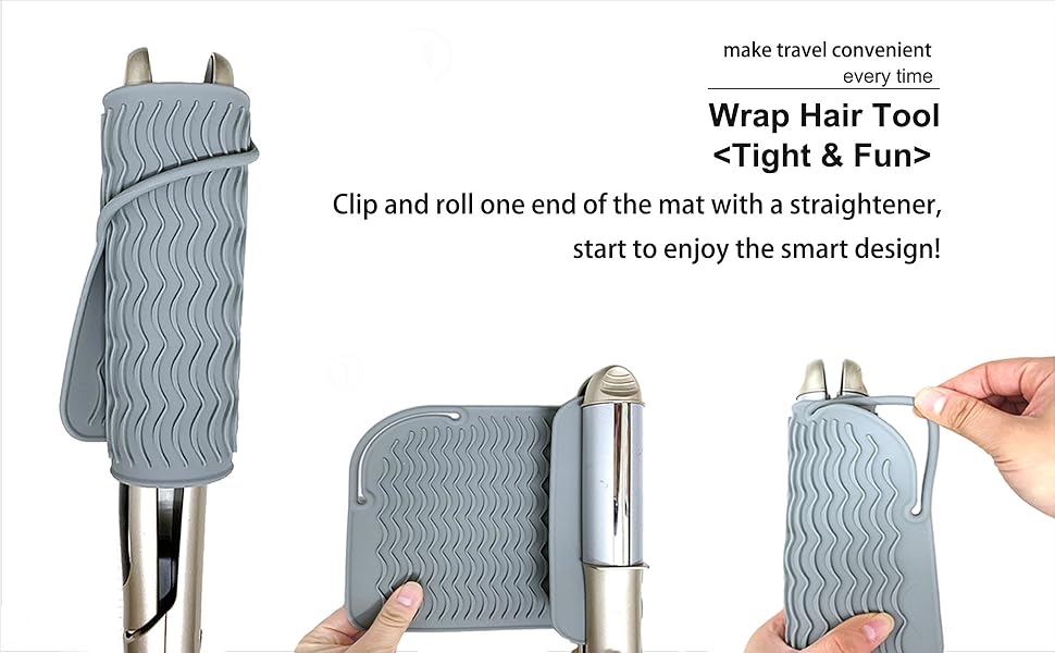 heat resistant mat for hair tools