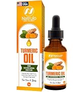 Turmeric Serum for Face & Body - All Natural Turmeric Skin Brightening Oil for Dark Spots - Clean...