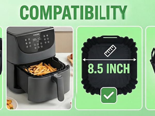 silicone for air fryer basket