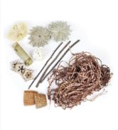 Prevue Pet Products Large Pentagon Forage 'n Play Box - Natural Small Animal Foraging Toy