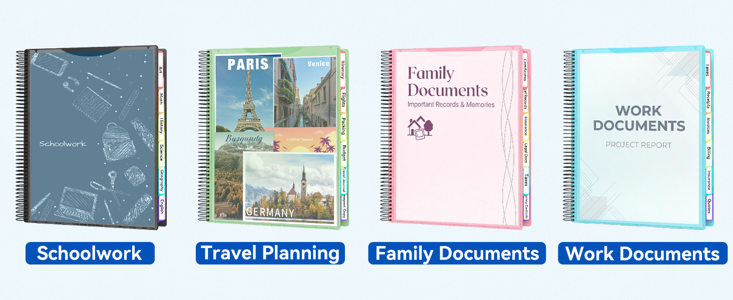 folder with dividers