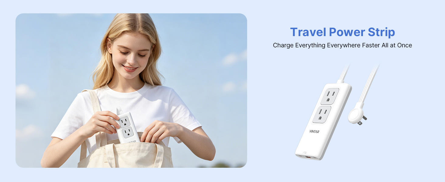 Travel Power Strip