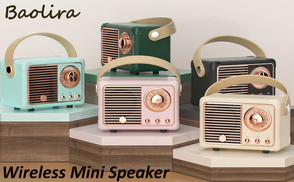 wireless retro speaker