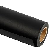 RUSPEPA Black Kraft Paper Roll - 18 inches x 100 feet - Recyclable Paper Perfect for for Crafts, ...