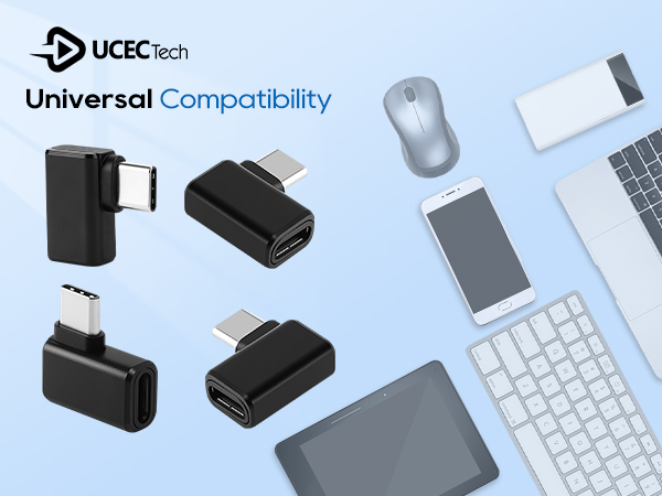 right angle USB C adapter