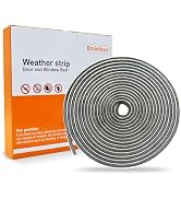 39.4FT Brush Weather Stripping, Neat Pile Self Adhesive Seal Strip for Windows and Door, Weathers...