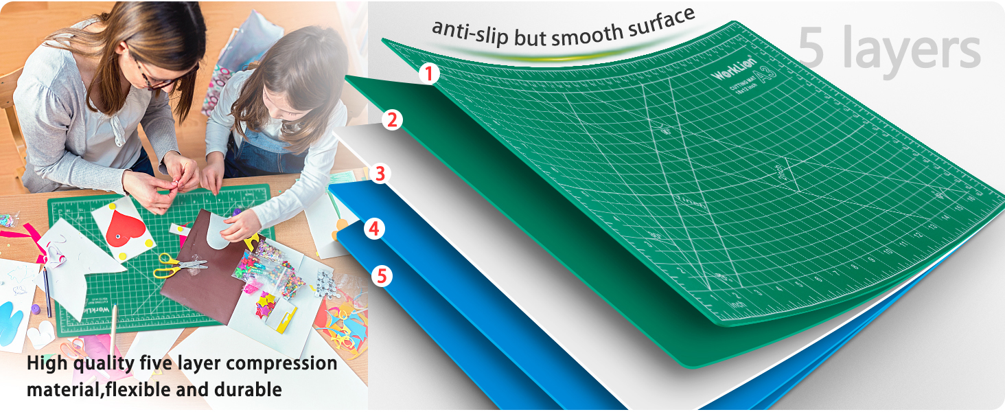 blue cutting mat