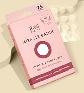 Rael Miracle Invisible Spot Cover - Hydrocolloid, Acne Pimple Absorbing Cover, Blemish Spot, Skin...