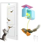 MAXTOOA Interactive Cat Toys for Indoor Cats, Automatic Cat Hanging Toys for Bored Adult Cats, Ca...