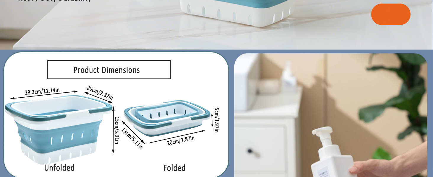 Haundry Portable Shower Caddy Basket