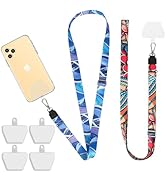 Doormoon Phone Lanyard, Universal Adjustable Neck Straps for Phone Case Keys ID Badges Compatible...
