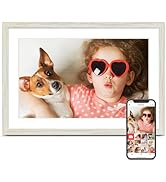 Digital Picture Frame, 10.1 inch Frameo Digital Frame WiFi, 1280 * 800 IPS HD Touchscreen, 32GB S...