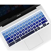 Keyboard Cover for 14" ASUS Chromebook CX1/ASUS Chromebook Flip C434 C434TA C433TA-AS384T 2-in-1 ...